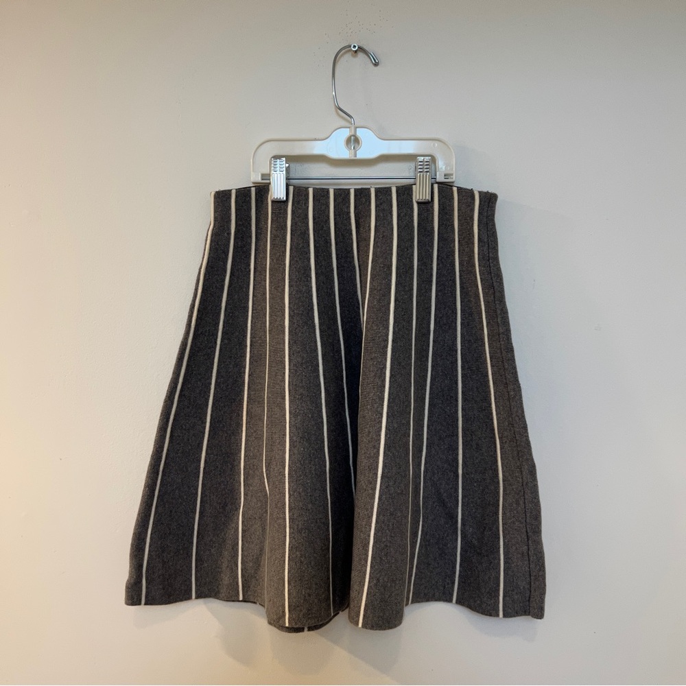 Cynthia Rowley - Grey skirt with stripes - knit skirt size XS